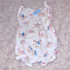 Mud Pie Unicorn romper